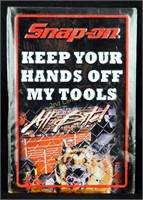 Snap On Tools Advertising New Sign 12"