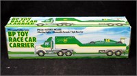1993 Ltd Ed B P Toy Race Car Truck Carrier