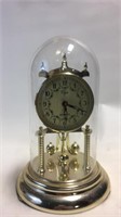 Elgin Glass dome anniversary clock