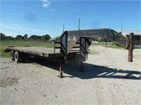 2004 SURE PULL 25' GN DOVE TAIL TRAILER