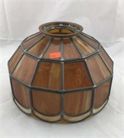 Slag Stained Glass Lampshade
