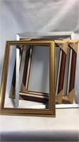 Lot of four large empty frames