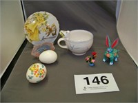 Decorated eggs, bunny & chick - 50th Anniversary