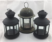 Three Candle Lanterns