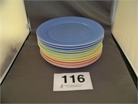 Moderntone Platonite 12 dinner plates, 3 each