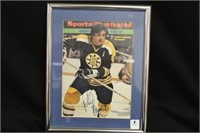 Phil Esposito autographed sports illustrated