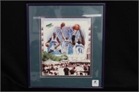 autographed artwork charlotte hornets