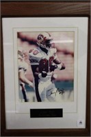 San Francisco 49ers Jerry Rice autographed 8 x 10