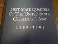 M79- LIMITED EDITION FIRST STATE QUARTERS MAP