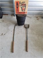 M79- SAFARI GRILL AND COPPER FIREPLACE TOOLS