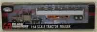 DCP Peterbilt 379 with Grain Trailer, 1/64