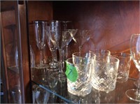 Misc. Glassware: Stemware, Bar Glasses