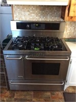 Kenmore 5 - Burner Gas Stove, Double Oven,
