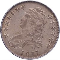 50C 1817 PCGS AU55