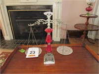 Decorative Balance Scales, 18 1/2" Tall x 15 1/2"