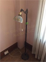 Cast Iron Floor Lamp, 55 1/2 " Tall