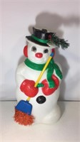 Vintage blowmold snowman