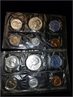 1961 & 1962 Coin Proof Sets