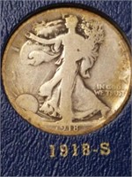 Liberty Walking Halves 1916 - 1940 book partially