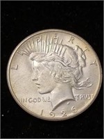 1926 silver peace dollar