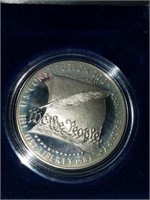 Silver dollar United States Constitution coins