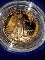 American Eagle one tenth ounce proof gold bullion