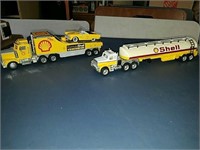 Shell motorist Club tow truck with light and