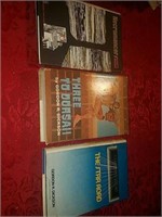 Three hardback books