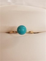 Turquoise dinner ring new in box