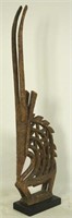 WOOD CARVED AFRICAN TRIBAL PIECE
