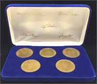 5 Commemorative Presidential Coins