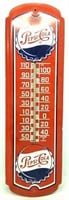Vintage Pepsi-Cola Thermometer Sign
