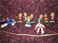 9pc NHL & NFL Sports Figures - Collectibles