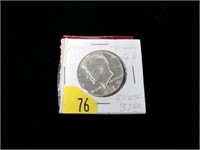 1970-D Kennedy half dollar, gem BU