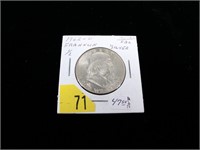 1962-D Franklin half dollar, MS-65