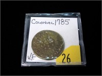 1785 Colonial coin, VF