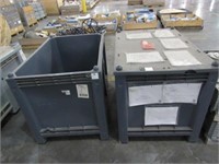 (qty - 2) Stackable Plastic Crates-