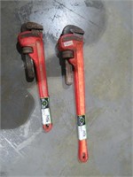 (qty - 2) Ridgid Pipe Wrenches-
