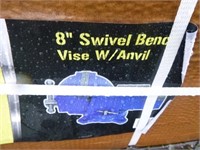 8" Vise Bench W/Anvil