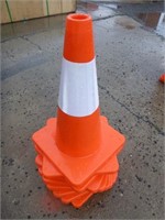 18" Orange Safety Cones (QTY 10)
