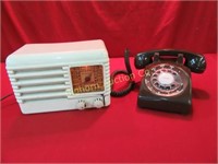 Vintage Howard Radio, Comdial Rotary Telephone