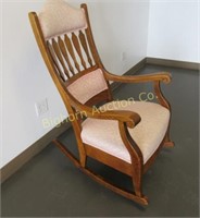 Antique Oak Rocking Chair