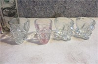 Set 4 Skull Glass Shot Glasses Crystal Vodka?