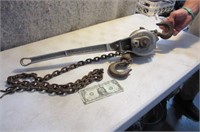 Coffing Hoist Chain Tool Hoist 22"