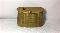 Vintage creel fly fishing basket
