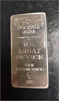 10 Troy Ounce Silver Bar