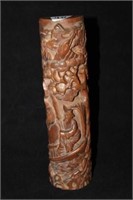 Asian Carved Paperweight 9"