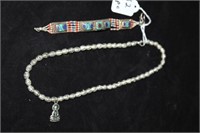 2pc Necklace & Tibetan style Bracelet