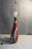 Alladin vintage Retro Glass Table Lamp Swirl