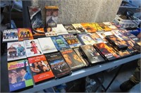 lot 38 Clean VHS Movie Tapes Assorted